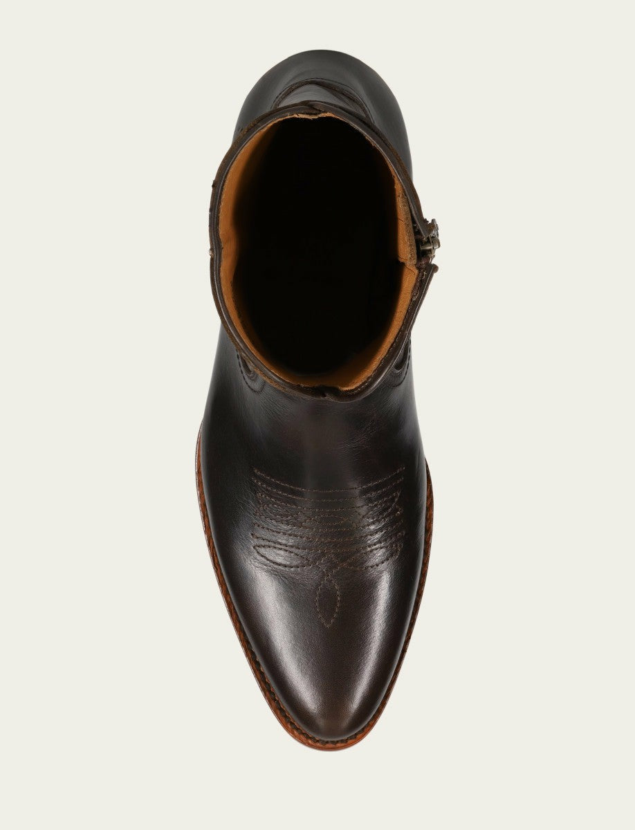 Men's Bourbon Austin Inside Zip Western Boot