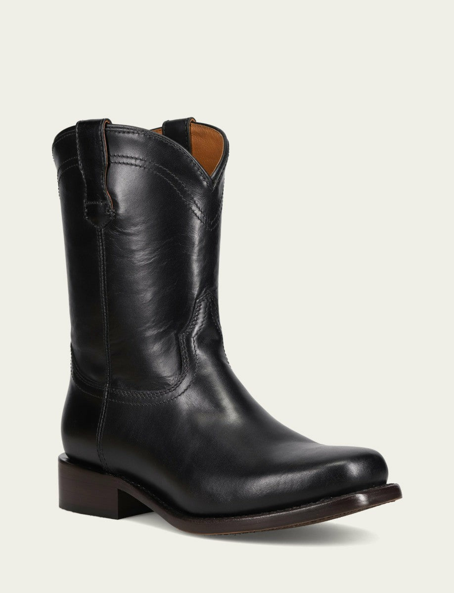 Men's Black Campus Roper Western Boot