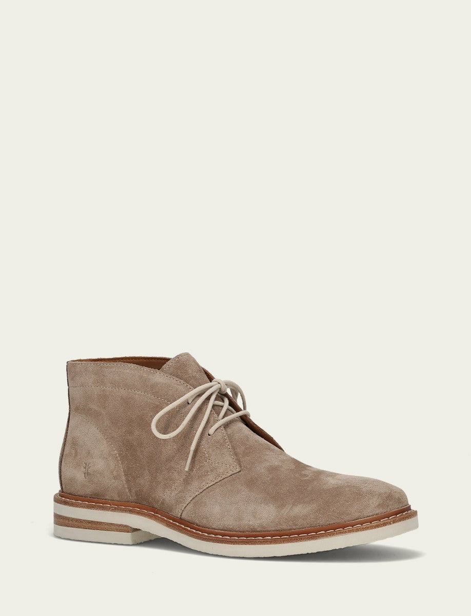 Men’s Mushroom Paul Chukka Lite Suede Leather Boots