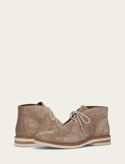 Men’s Mushroom Paul Chukka Lite Suede Leather Boots