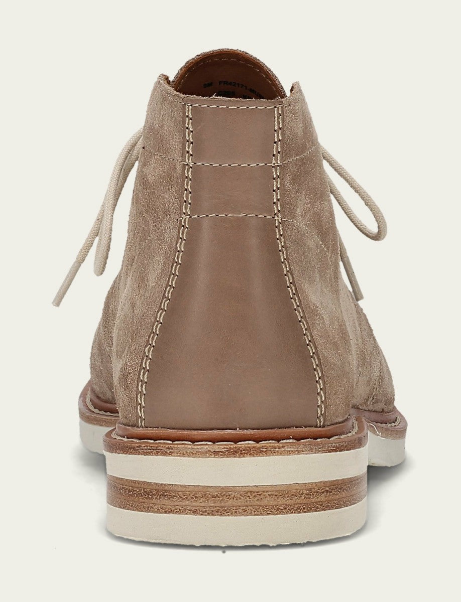 Men’s Mushroom Paul Chukka Lite Suede Leather Boots