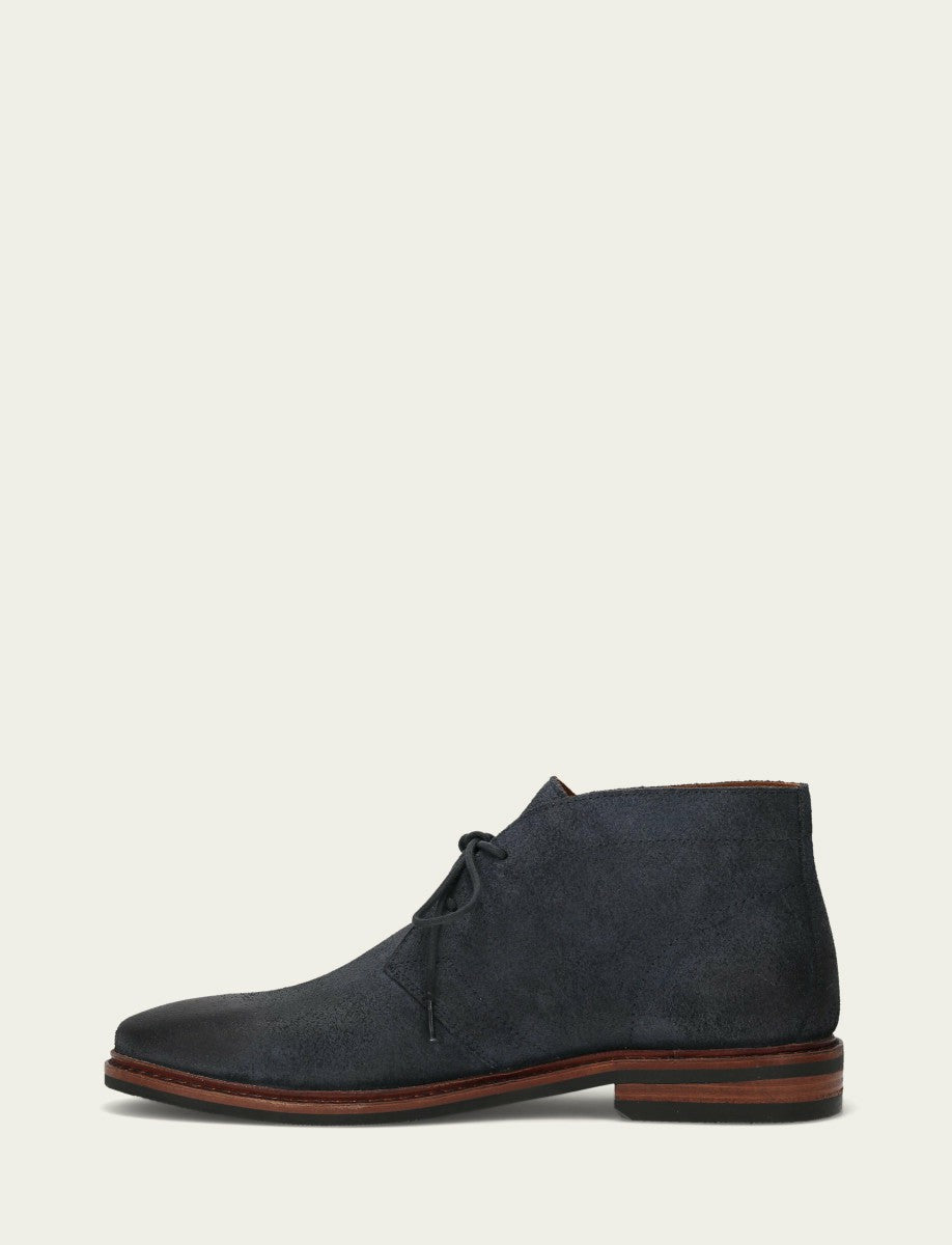 Men's Midnight Waxed Suede Paul Chukka Boot
