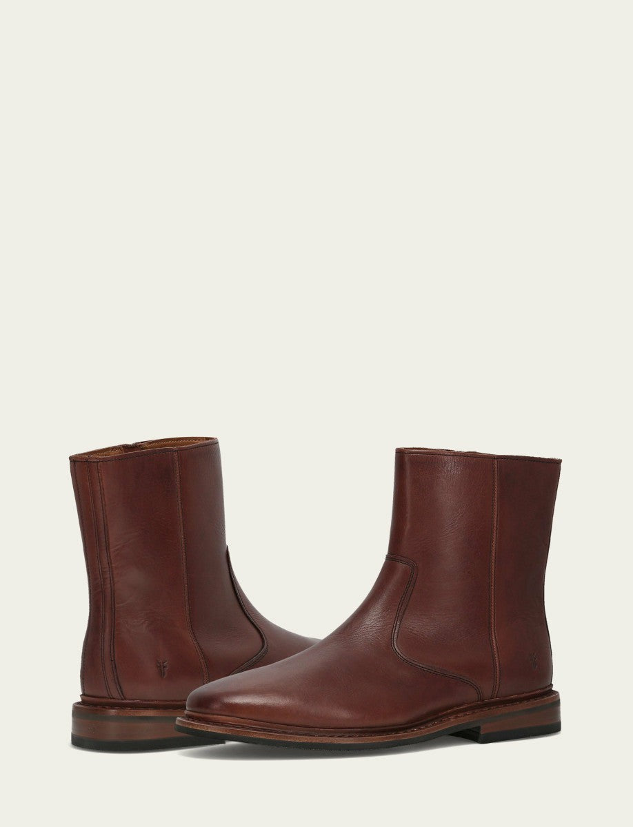 Men's Brown Paul Inside Zip Boot