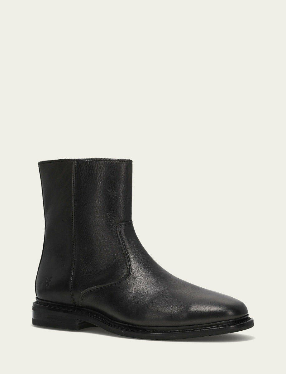 Men's Black Paul Inside Zip Boot