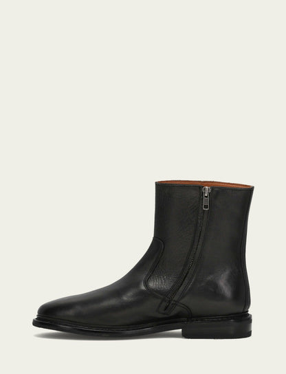 Men's Black Paul Inside Zip Boot