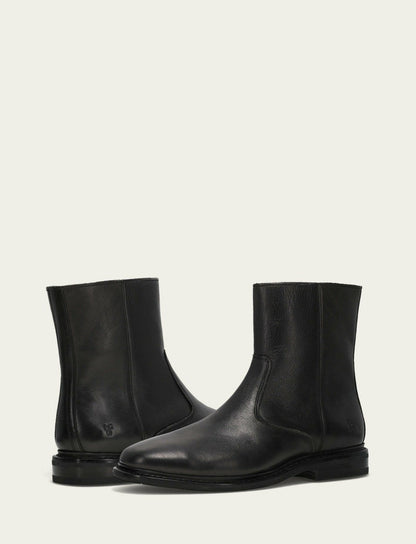 Men's Black Paul Inside Zip Boot