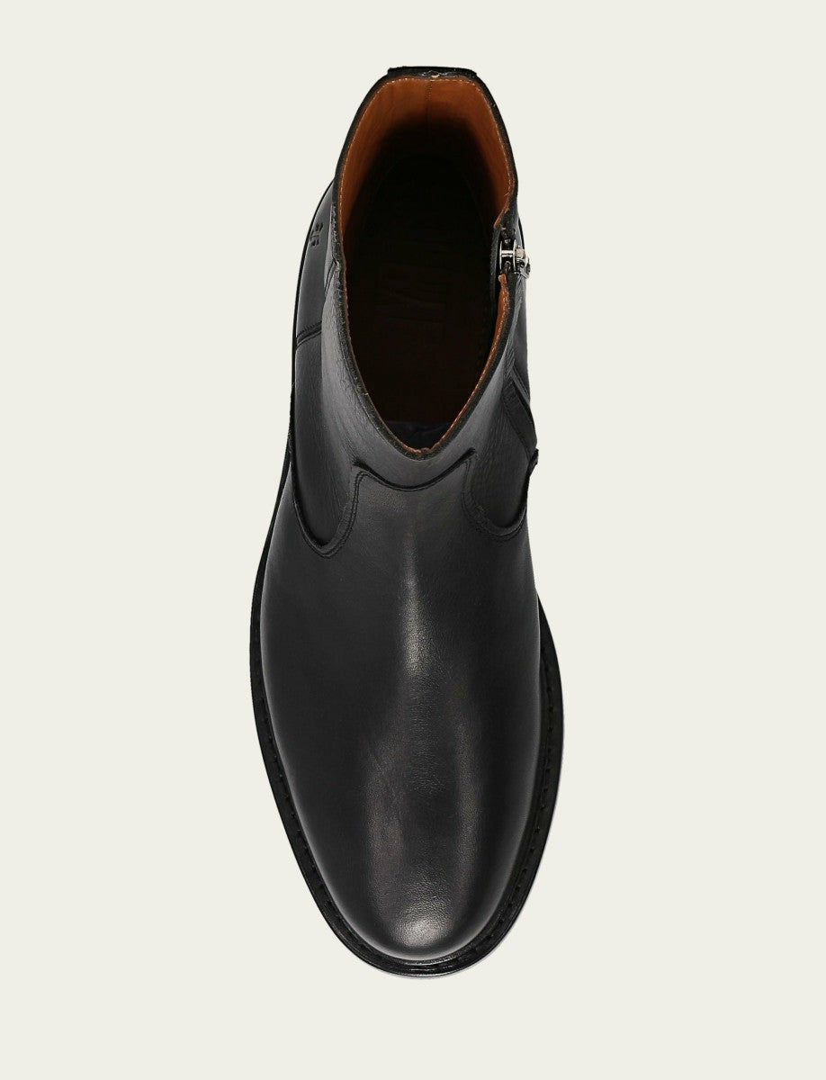 Men's Black Paul Inside Zip Boot