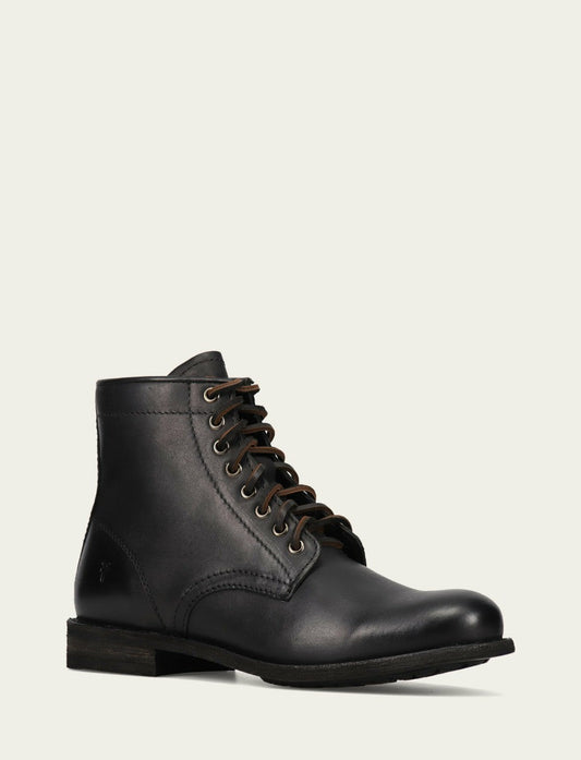 Men's Black Tyler Flex Lace Up Boots
