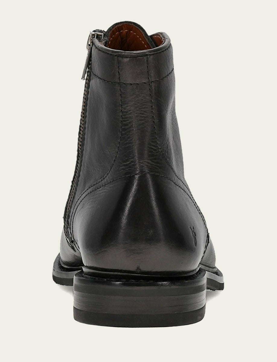 Men's Black Paul Mid Lace Boot