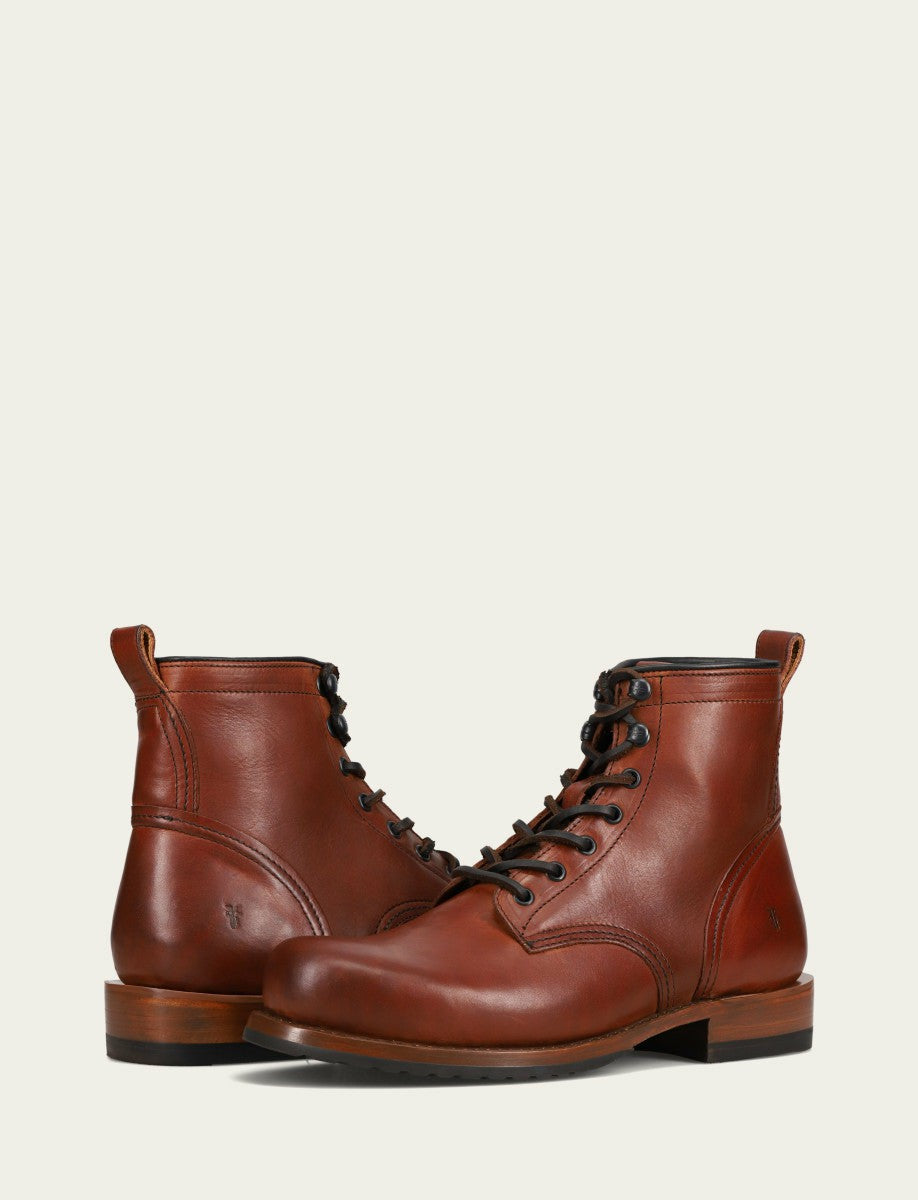 Men's Whiskey Hudson Workboot Plain Toe Boot