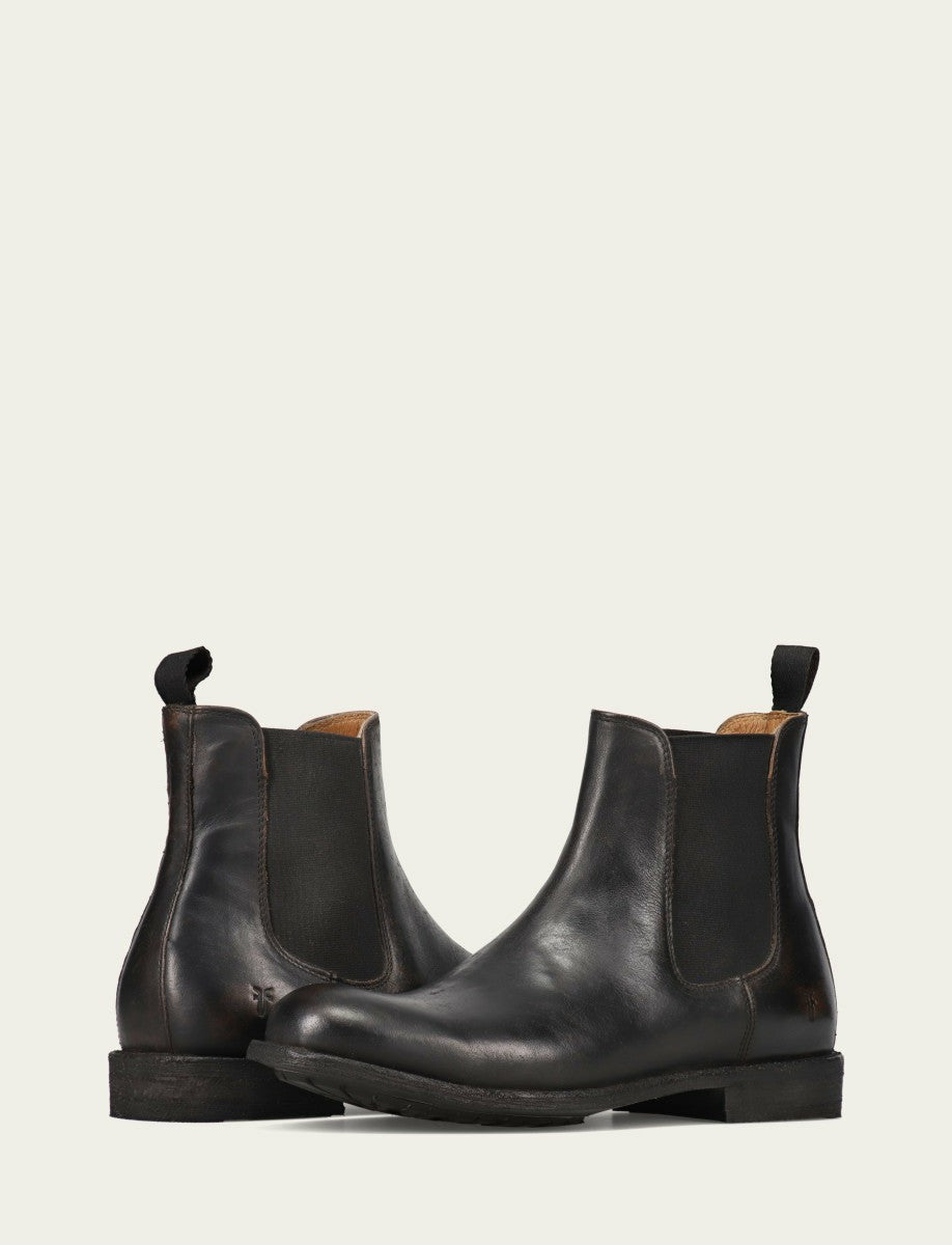 Men's Antique Black Tyler Flex Chelsea Boots