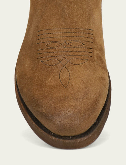 Men's Mushroom Grady Vintage Stitch Western Boots