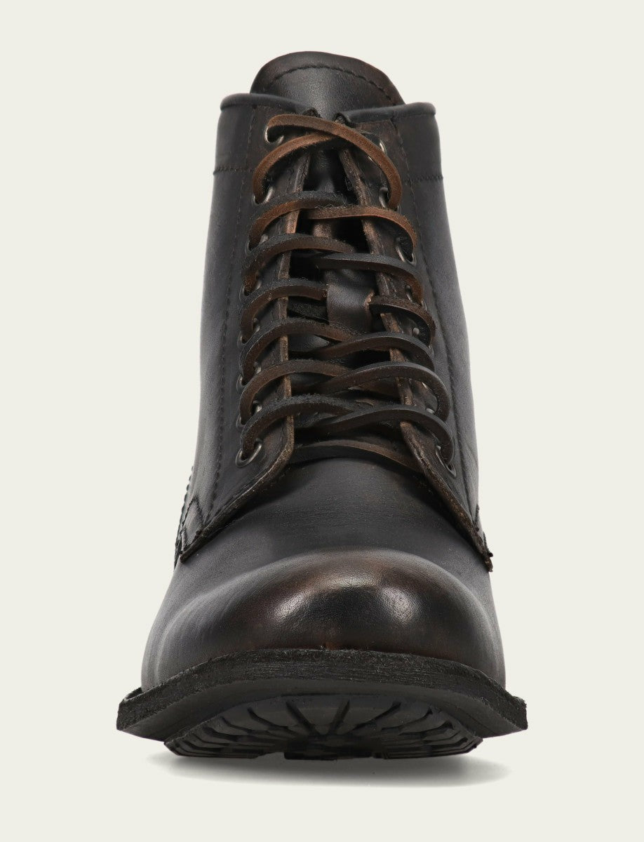Men's Antiqued Black Tyler Flex Lace Up Boots