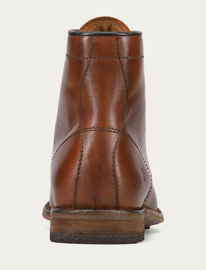Men's Cognac Tyler Flex Lace Up Boots