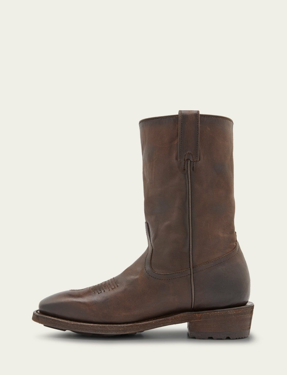 Men's Chocolate Nash Roper Western Boots