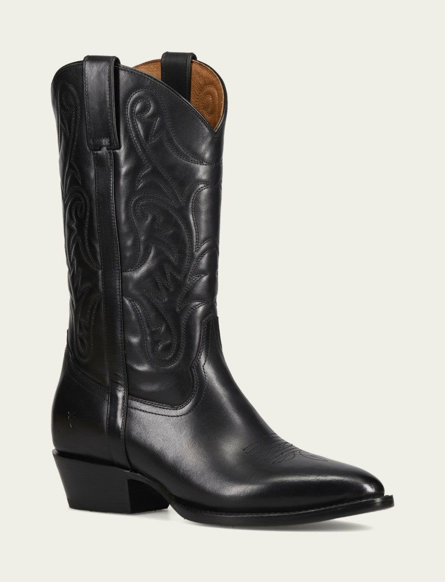 Men's Black Bruce Pull On Tall Boots