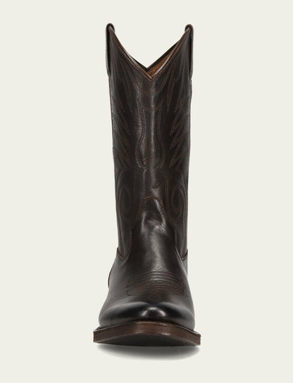 Men's Chocolate Grady Vintage Stitch Western Boots