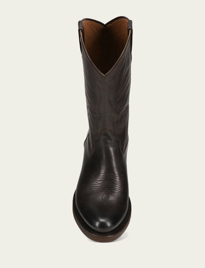 Men's Chocolate Grady Vintage Stitch Western Boots