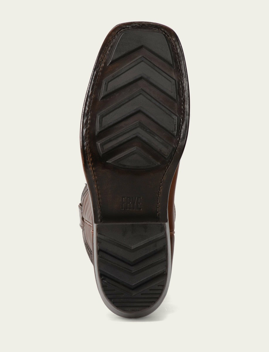 Men's Caramel Nash Deco Stitch Pull On Boots