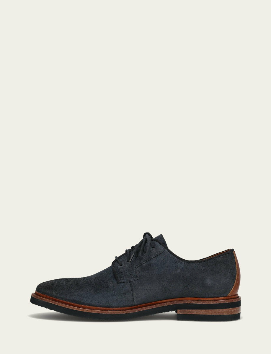 Men’s Midnight Blue Paul Oxford Lite Leather Casual Dress Shoes