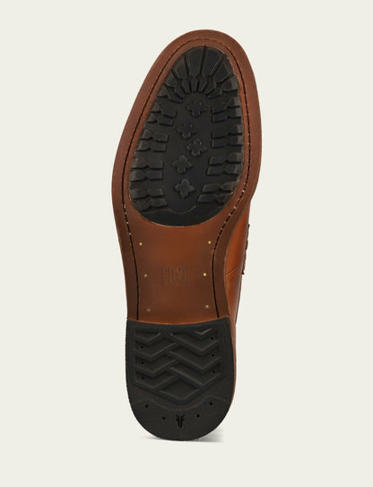 Men’s Caramel Leather Tyler Flex Penny Casual Leather Shoes