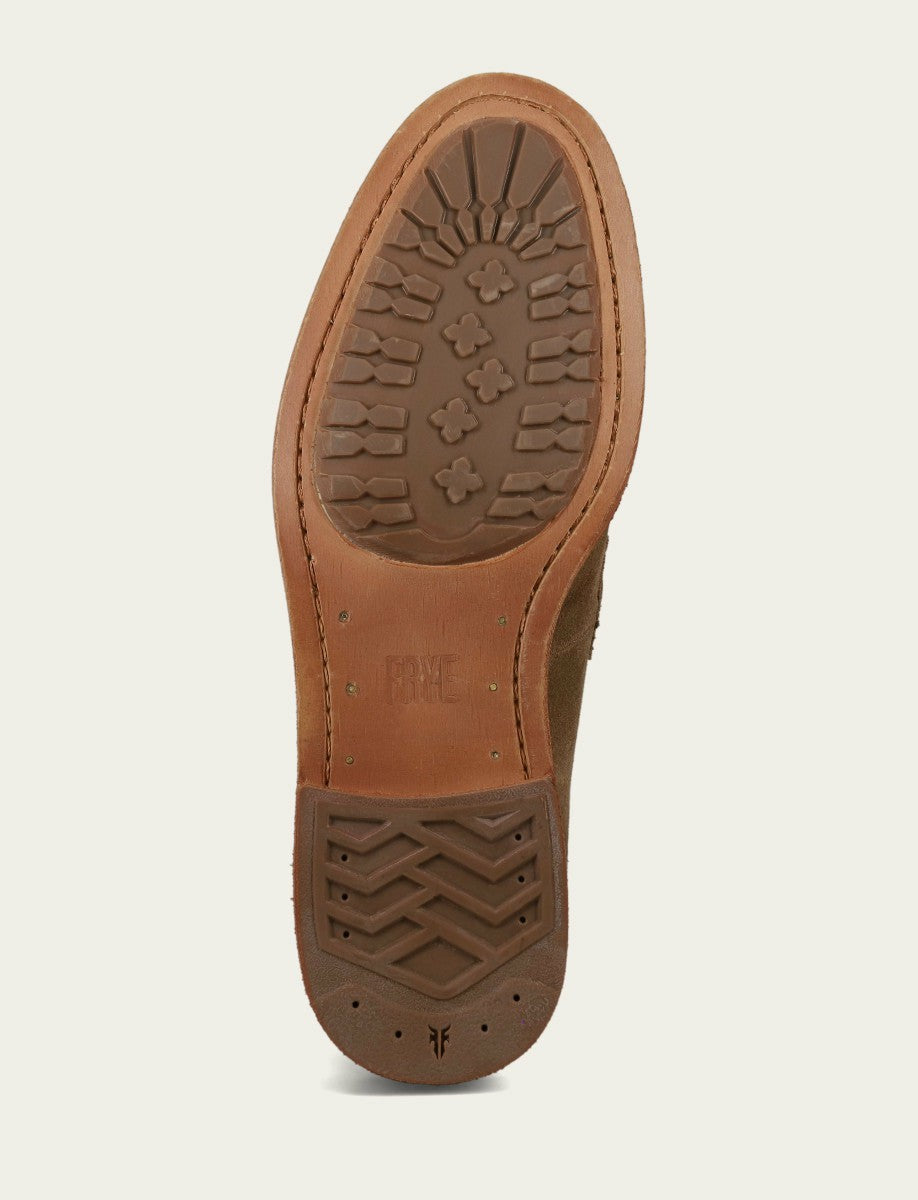 Men’s Mushroom Suede Tyler Flex Penny Casual Leather Shoes