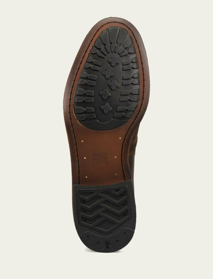 Men’s Chocolate Leather Tyler Flex Penny Casual Leather Shoes