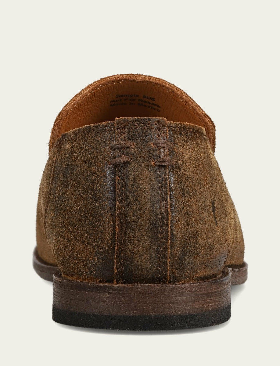 Men’s Chocolate Chris Venetian Leather Loafers