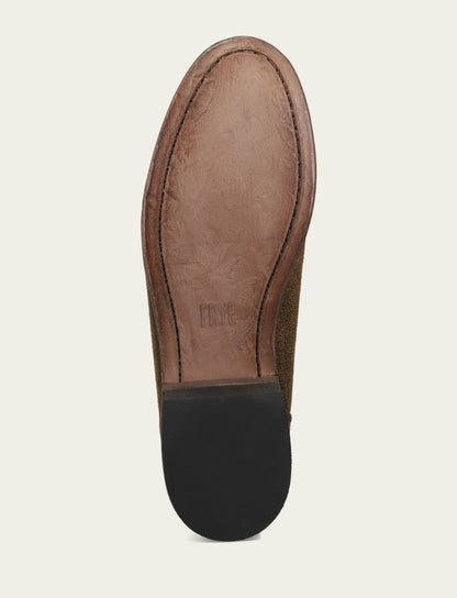 Men’s Chocolate Chris Venetian Leather Loafers