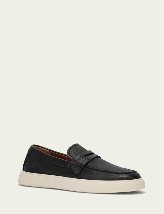 Men’s Black Beau Penny Leather Sneakers