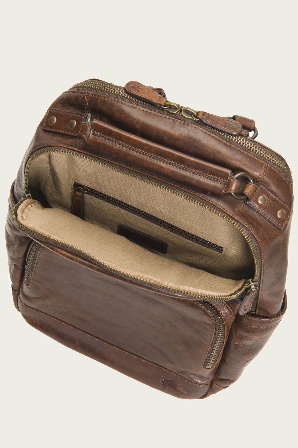 Logan Dark Brown Backpack