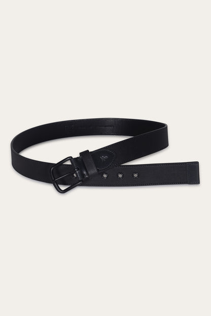 Men’s Black 38mm Coated Canvas Belt