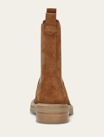 Women's Caramel Suede Phoebe Chelsea Boot