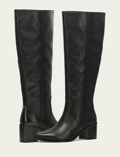Women's Black Sadie Softy Tall Wide Calf Boot