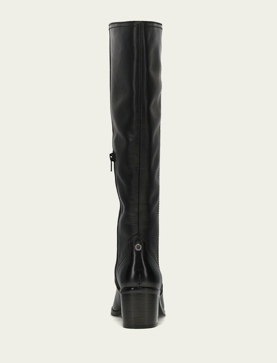 Women's Black Sadie Softy Tall Wide Calf Boot