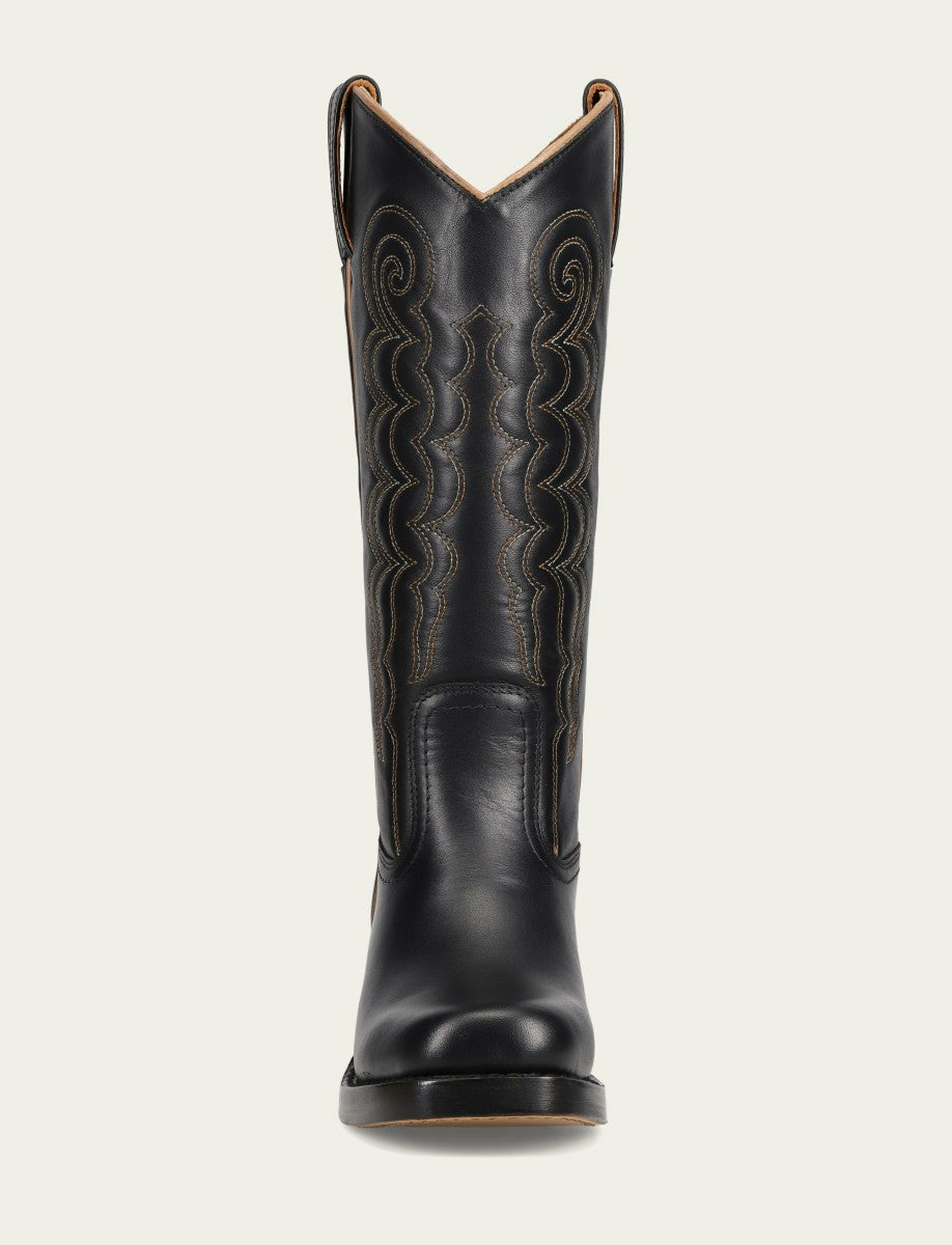 Women's Black Campus Deco Stitch Boot