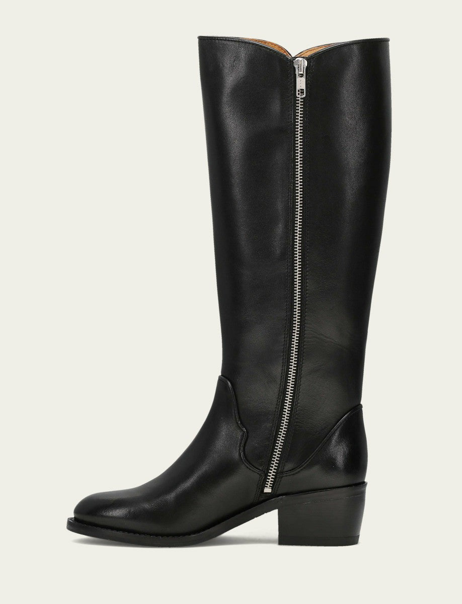 Women's Black Carson 2 Piping Tall Boot