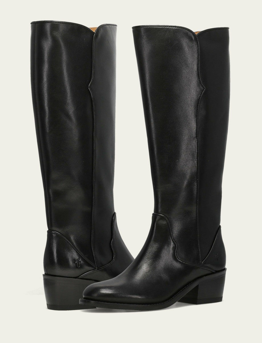 Women's Black Carson 2 Piping Tall Boot