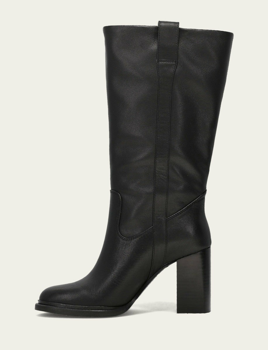 Women's Black Alex Slouchy Mid Boot
