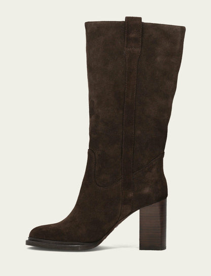 Women's Dark Brown Alex Slouchy Mid Boot