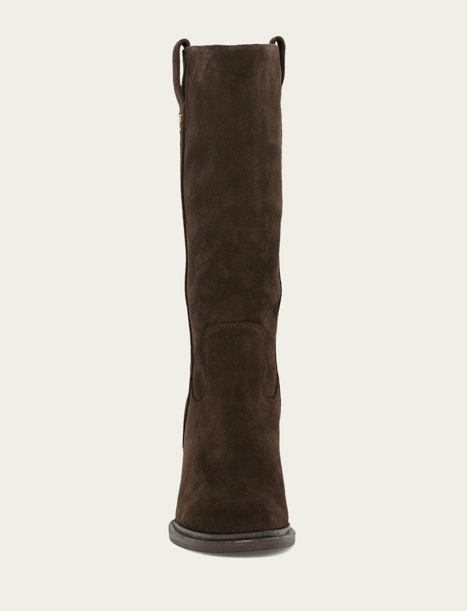 Women's Dark Brown Alex Slouchy Mid Boot