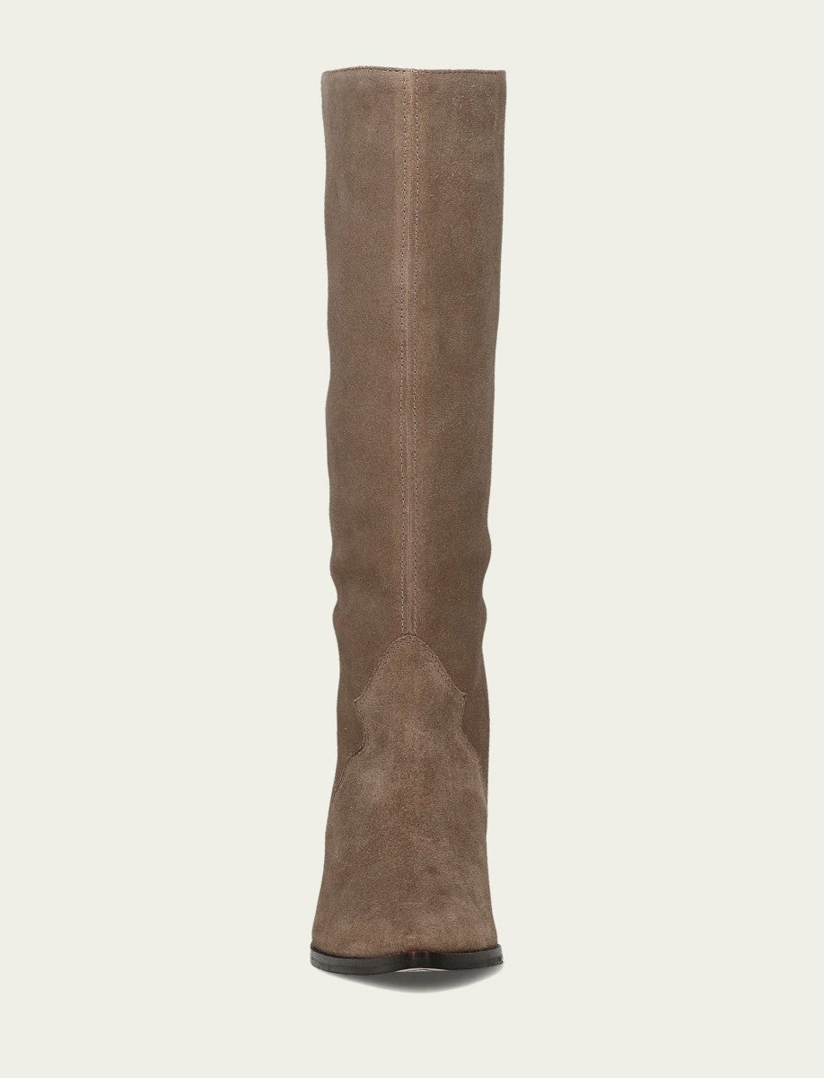 Women's Dark Taupe Sara Slouchy Boot
