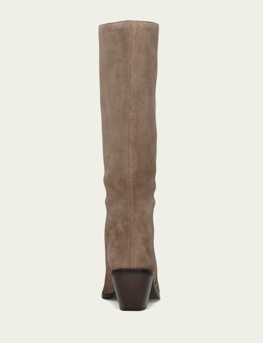 Women's Dark Taupe Sara Slouchy Boot