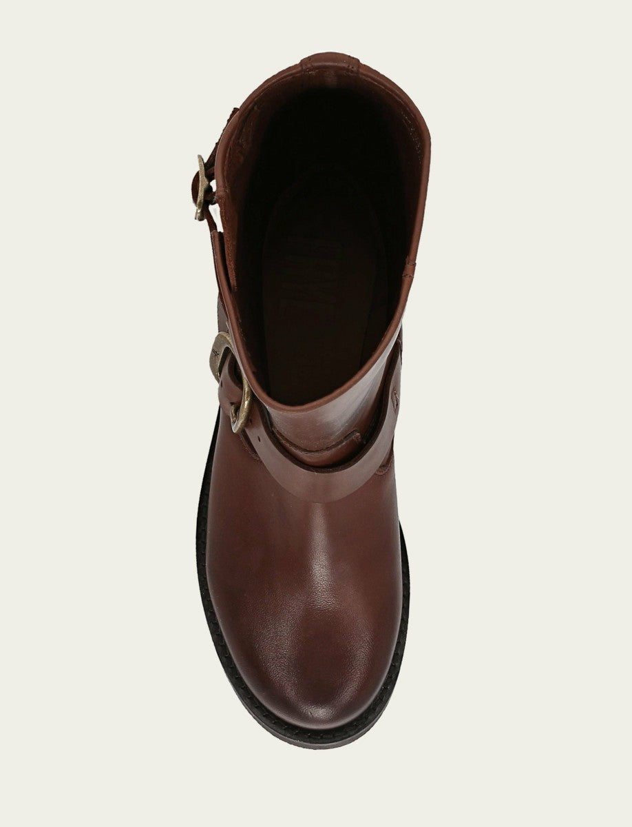 Women's Walnut Mid-Calf Flex Short Boot