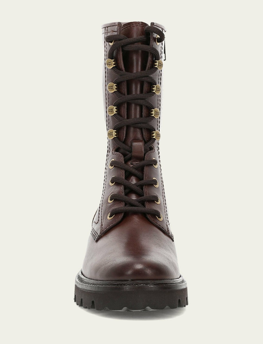 Women's Bourbon Olivia Combat Boots