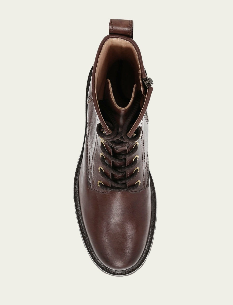 Women's Bourbon Olivia Combat Boots