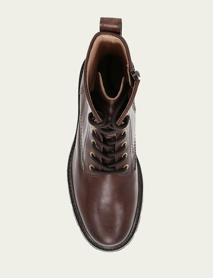 Women's Bourbon Olivia Combat Boots