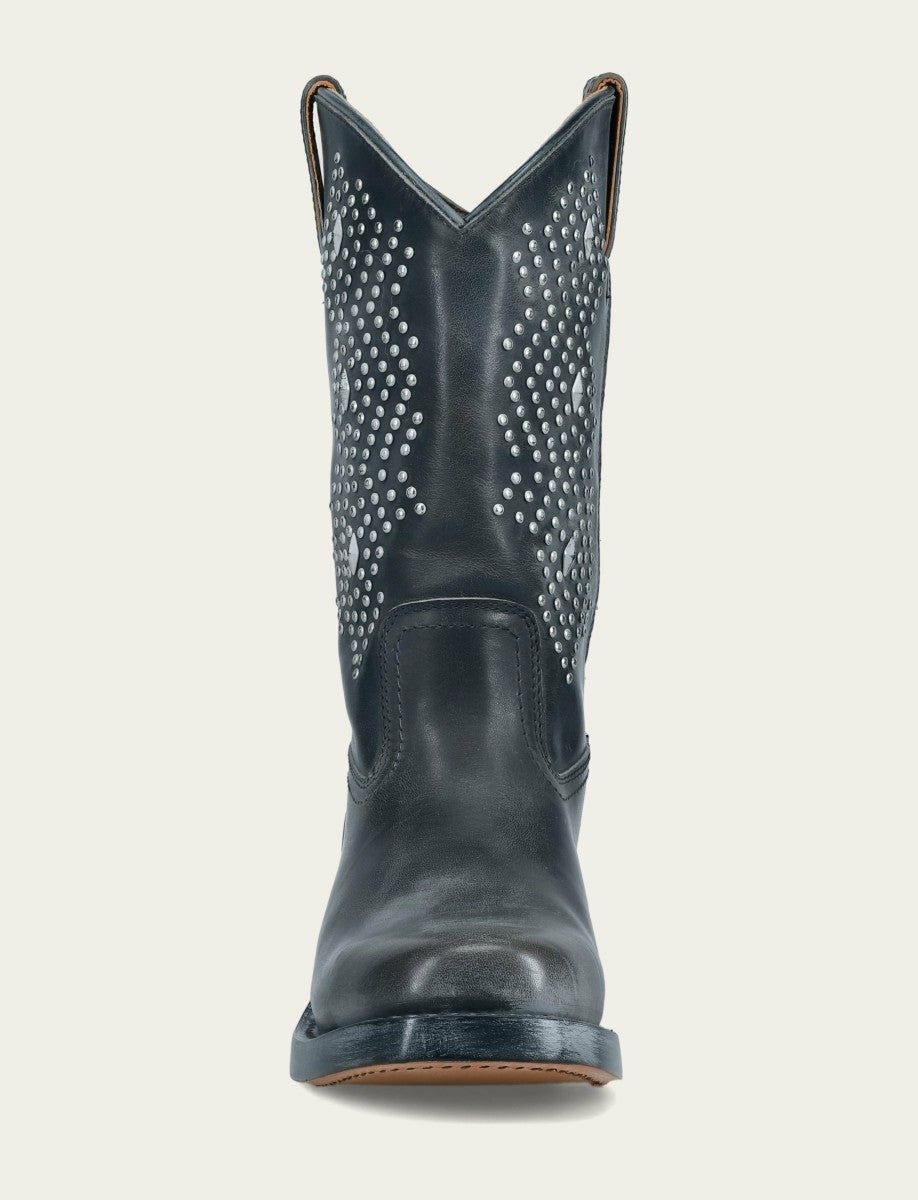 Women's Off Black Campus Deco Stud Boot