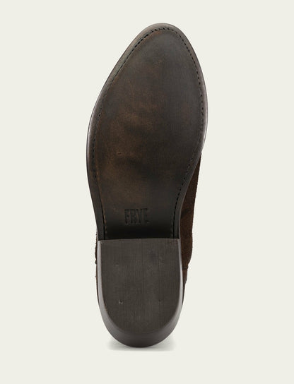 Women's Chocolate Suede Billy Short Bootie