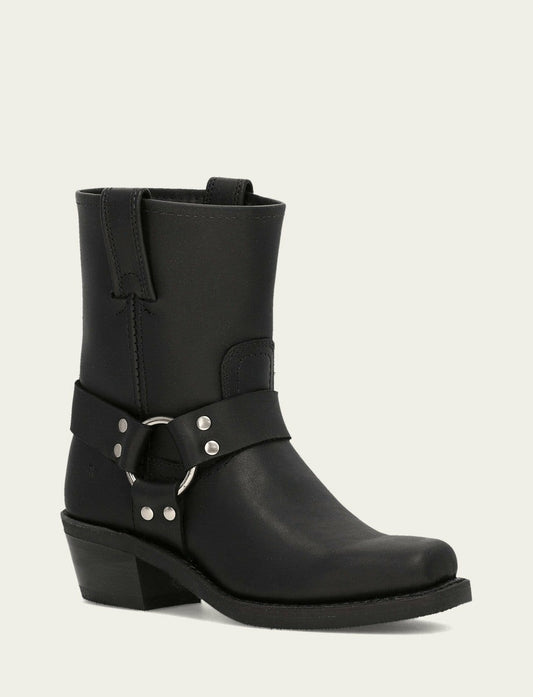 Women's Black Harness 8R Booties
